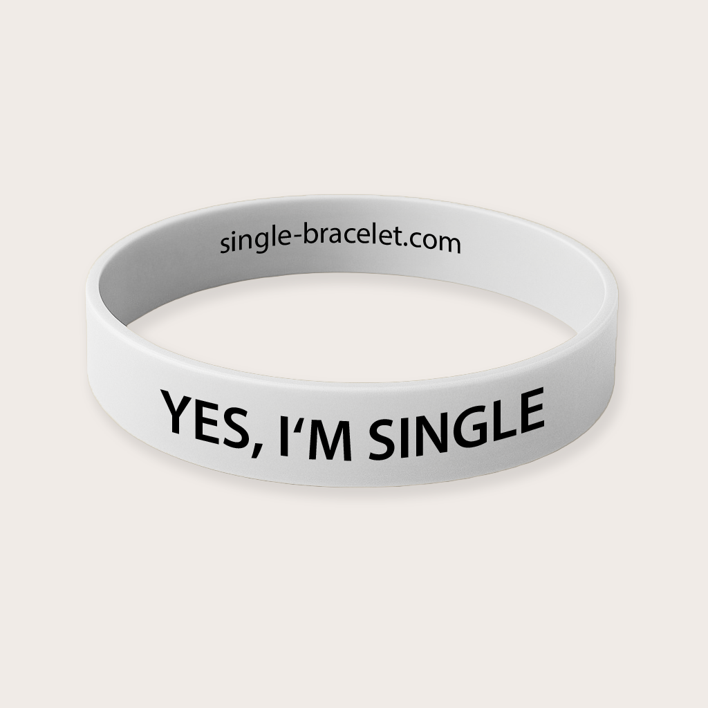 Single Bracelet (Weiß)